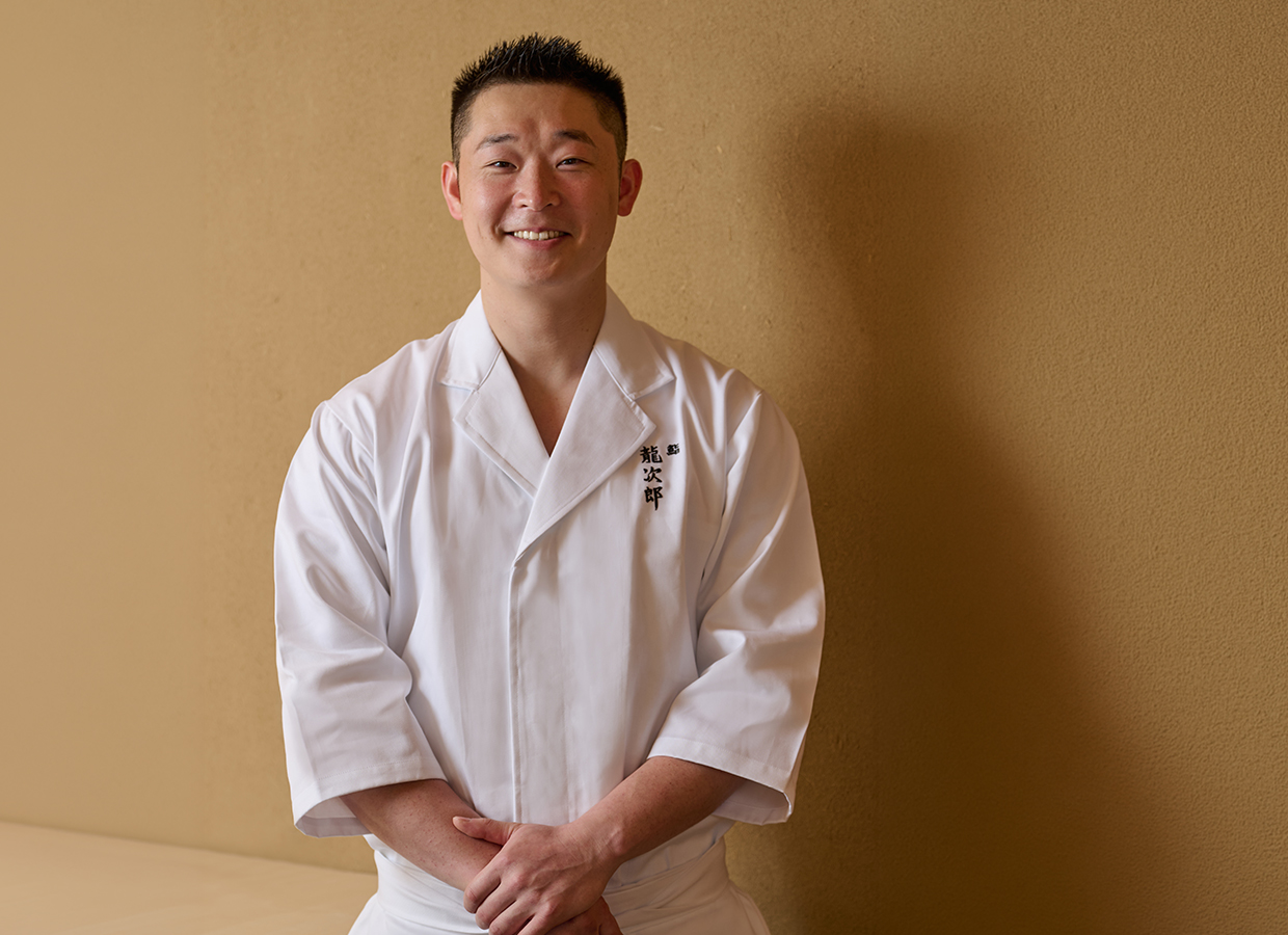 Chef at Sushi Ryujiro, photograph 1
